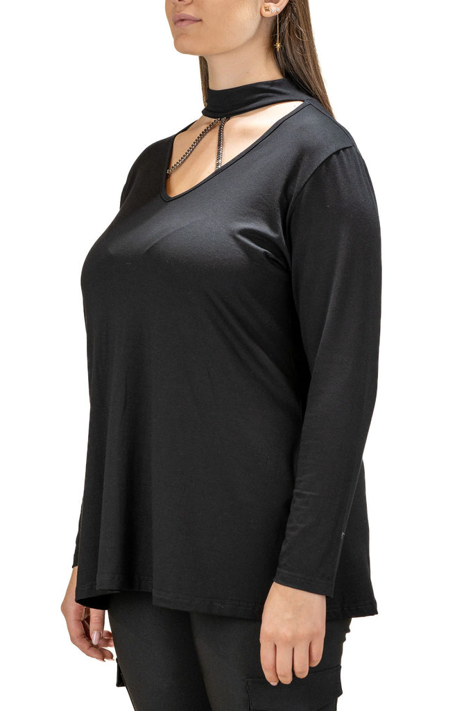 Maglia Collana Nera