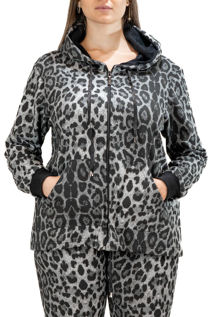 Felpa Zip Macula