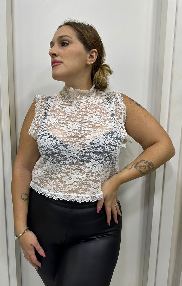 Bralett pizzo
