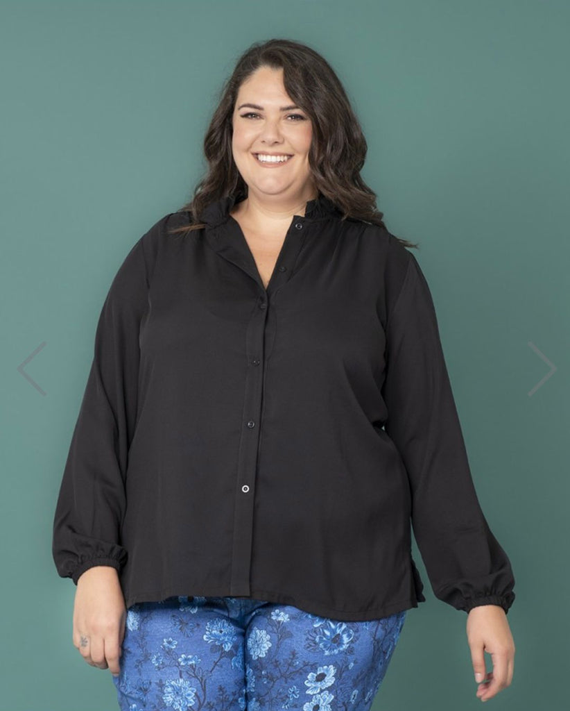 Camicia Raso Collo Arriccio